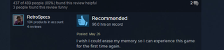 Illustration for article titled The Witcher 3, As Told By Steam Reviews